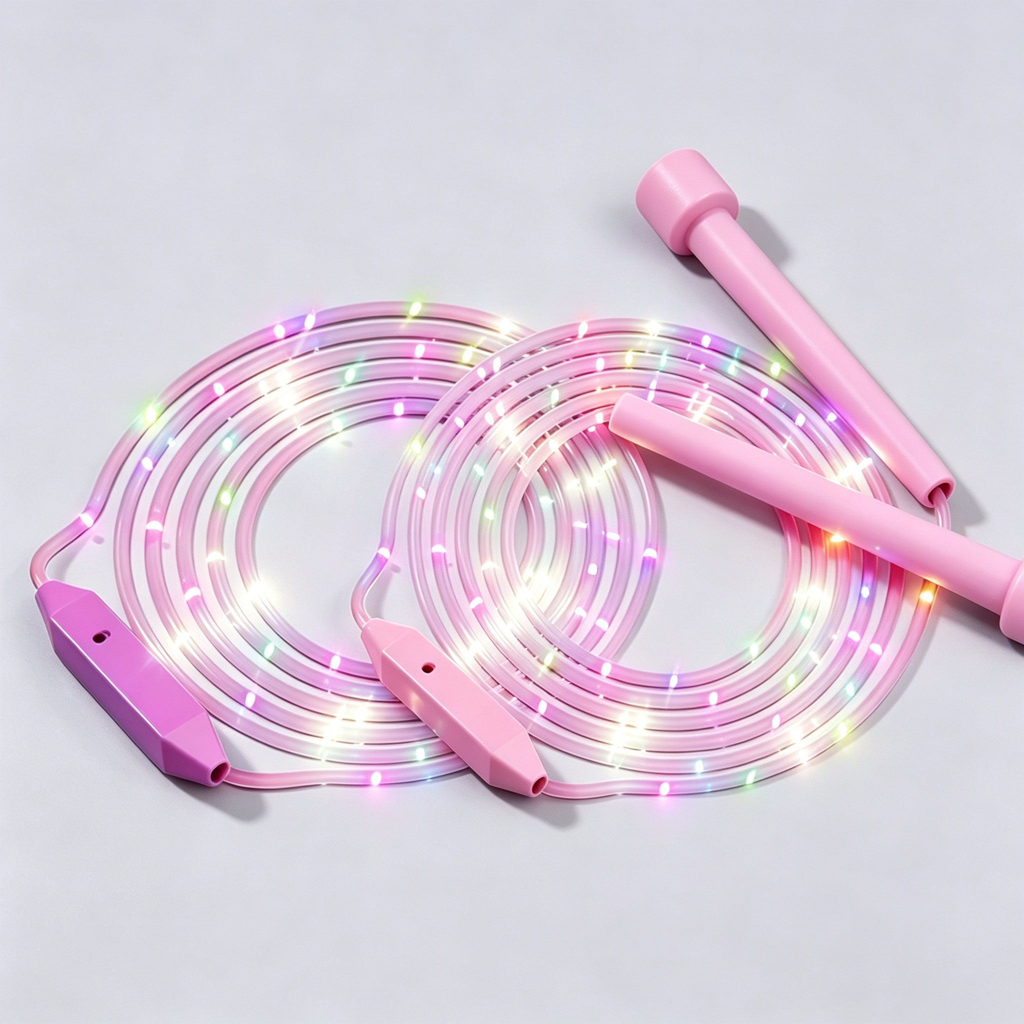 🏃【Kupte jeden, druhý dostanete zdarma】🌈LED svítící švihadlo, nárazuvzdorné provedení, dlouhá doba hraní! 💡🏃‍♀️