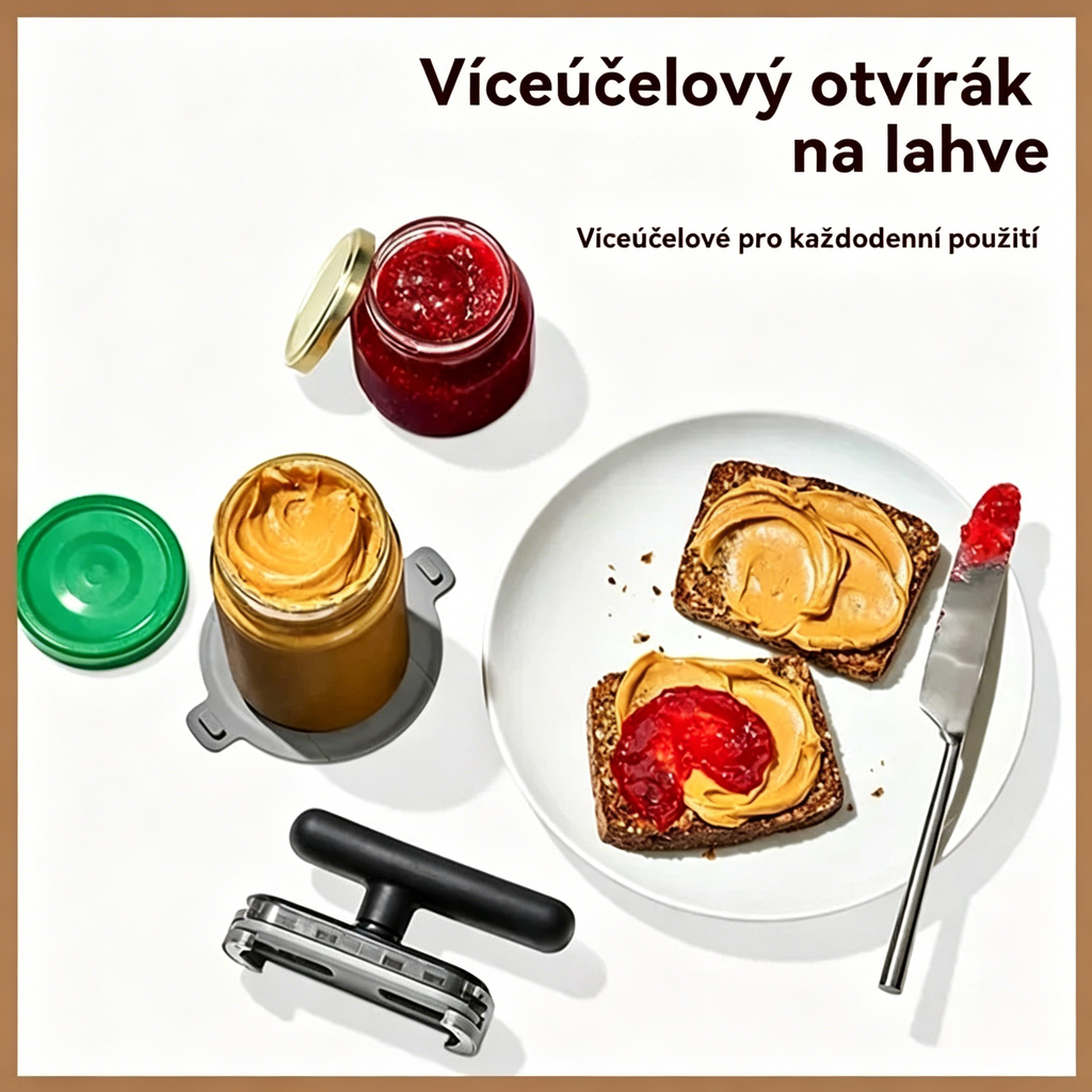 🌟 Otvírák na konzervy šetřící práci