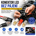 🥳 50% sleva! ⏰ 【1000 kusů skladem】Konektor vodičů bez odizolování, s pojistnou přezkou, bezpečným uzavřením a protiskluzovou úpravou ⚡️