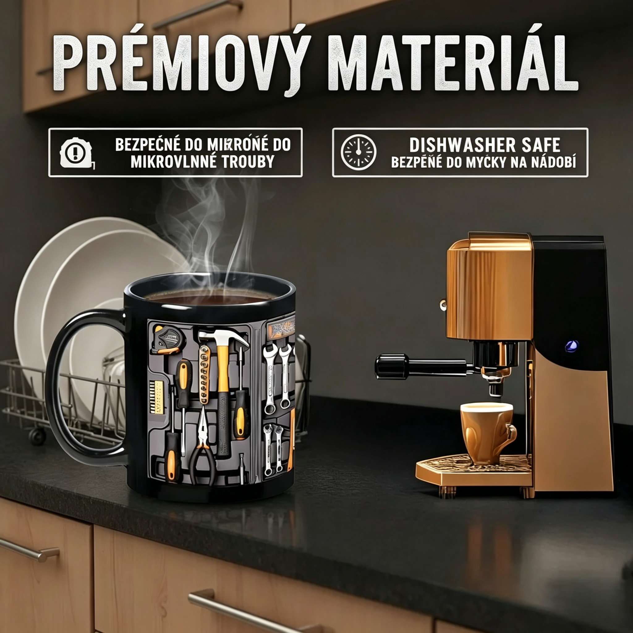 🔥🔥 2026 Nejnovější hit: ☕ Konečný mechanikova sada nářadí Hrnek